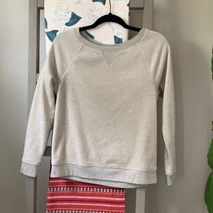 Sherpa Crew Neck Sweatshirt